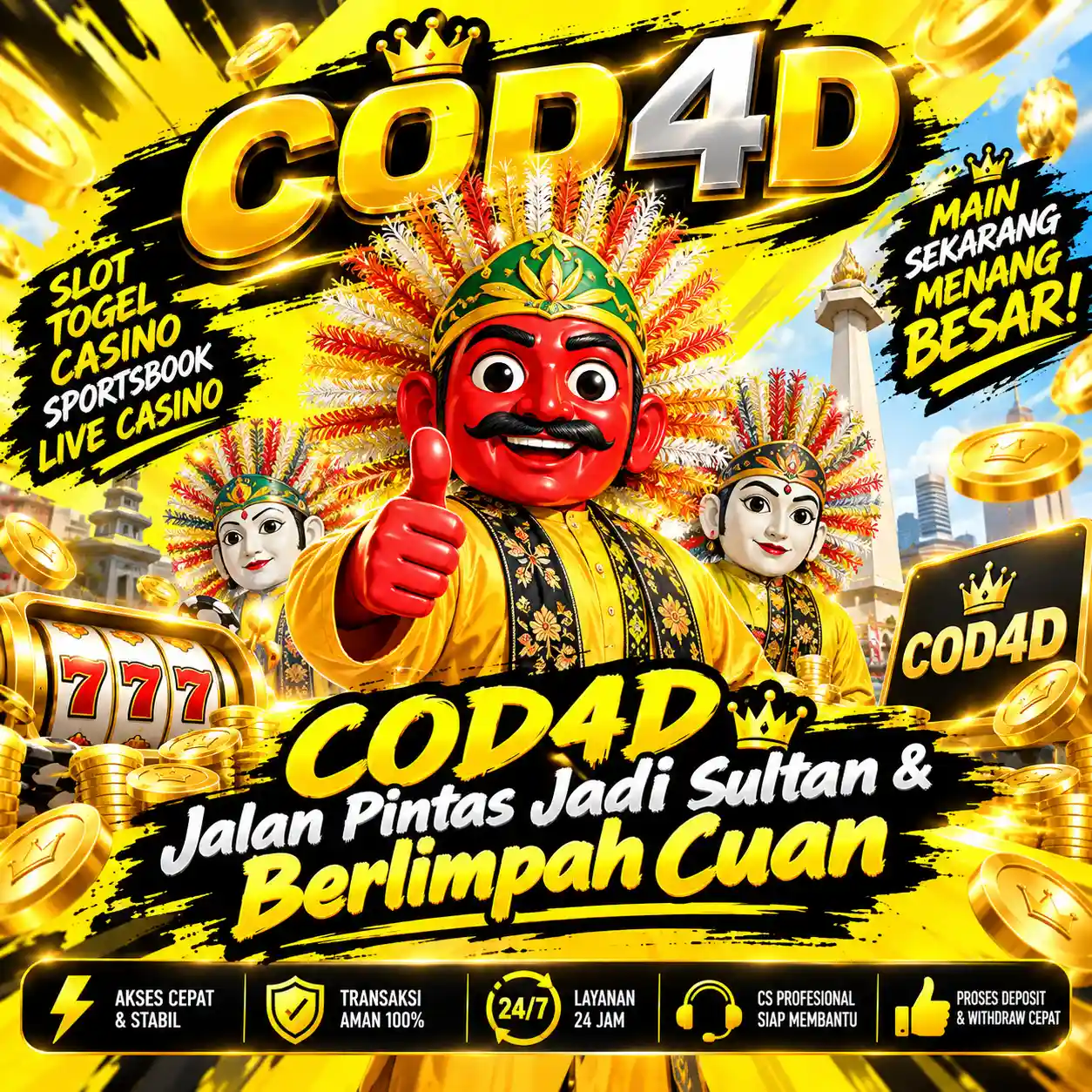 COD4D Jalan Pintas Jadi Sultan & Berlimpah Cuan